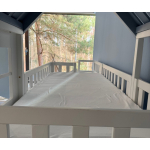 uniek stapelbed met trap en glijbaan design